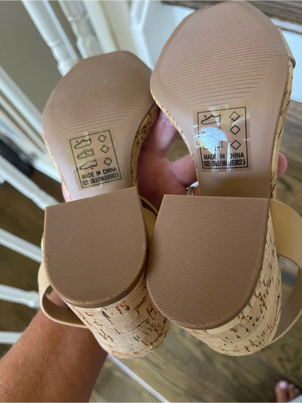 Block Heel Ankle Strap Sandals - Toffee
